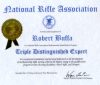NRA Triple Distinguished Certification